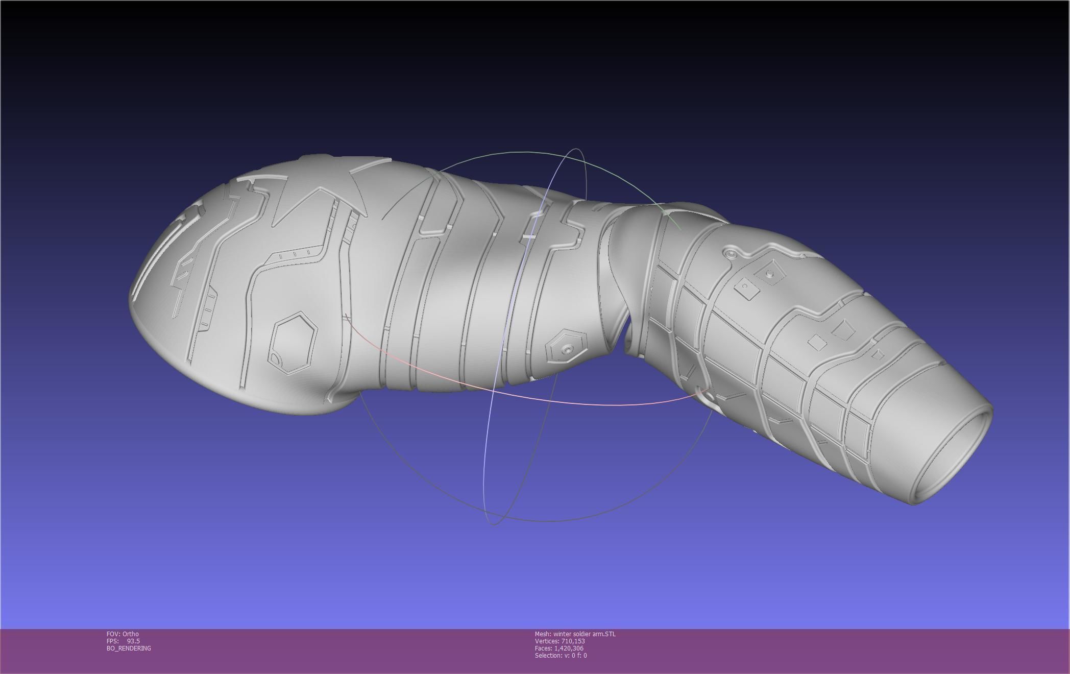 Winter Soldier Arm Printable Models 3D print model_119
