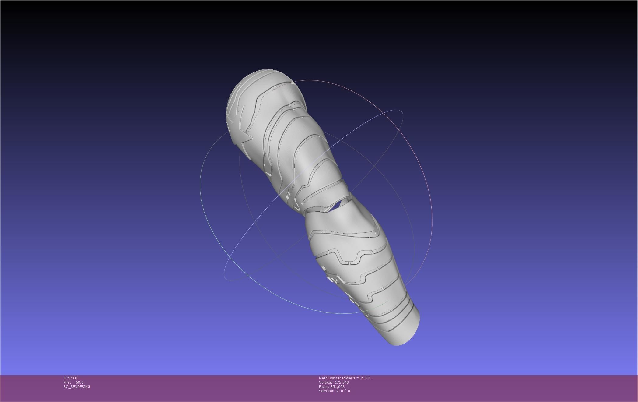 Winter Soldier Arm Printable Models 3D print model_137