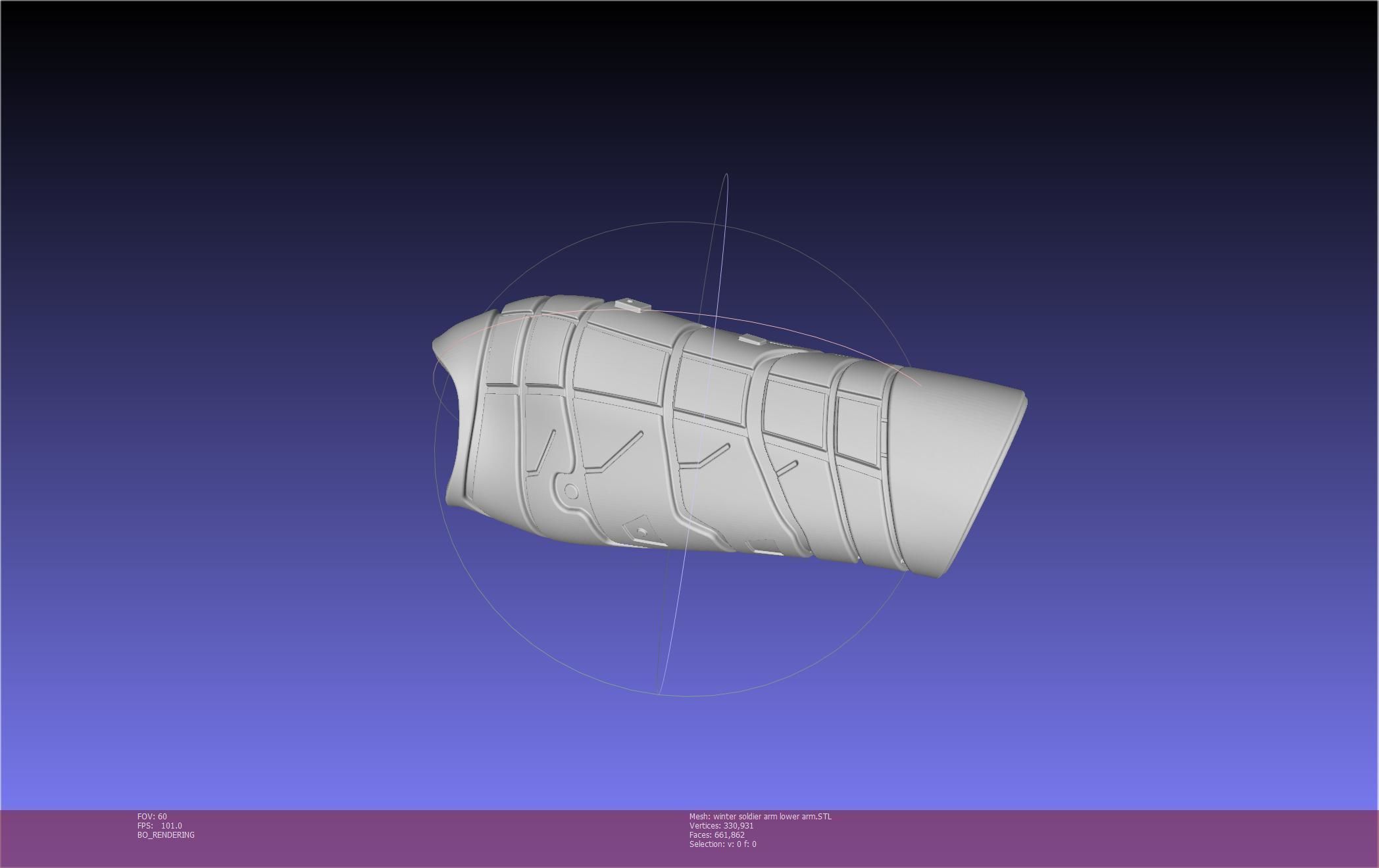 Winter Soldier Arm Printable Models 3D print model_129