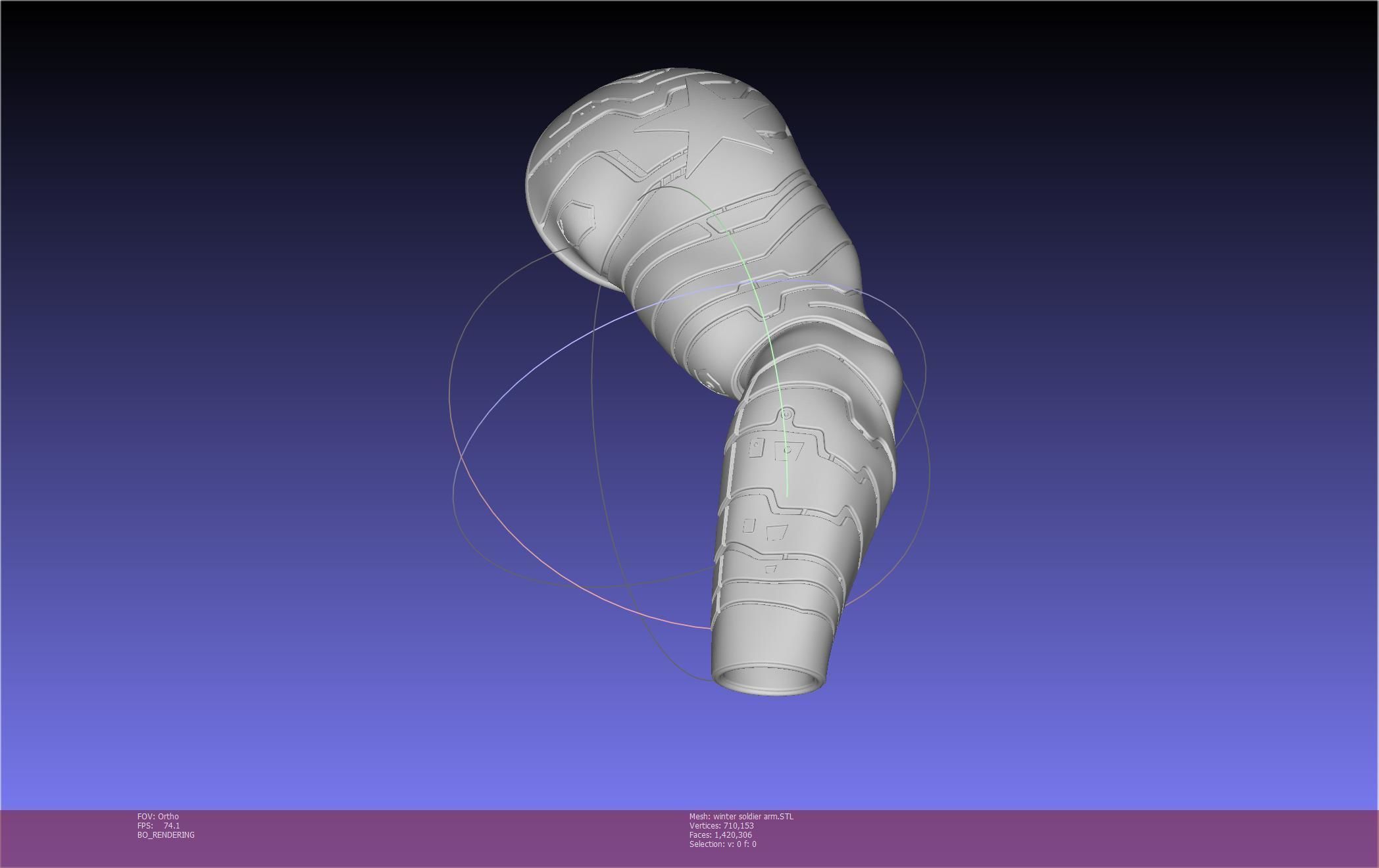 Winter Soldier Arm Printable Models 3D print model_105
