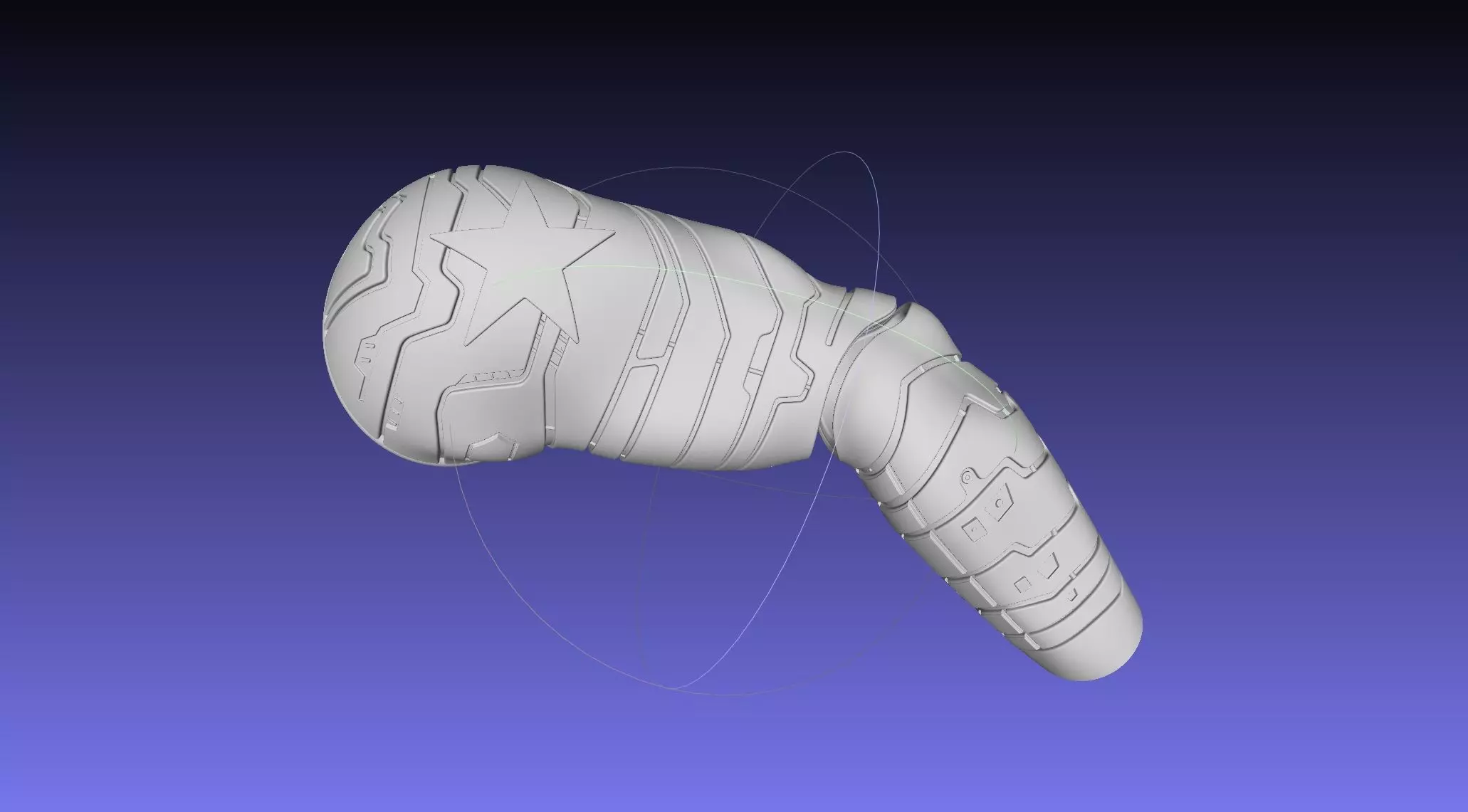 Winter Soldier Arm Printable Models 3D print model_0