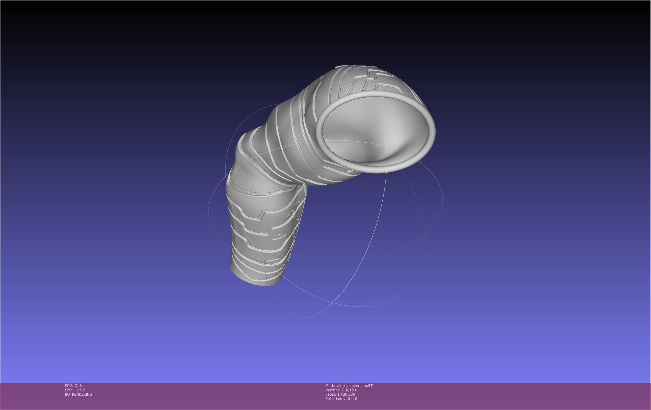 Winter Soldier Arm Printable Models 3D print model_91