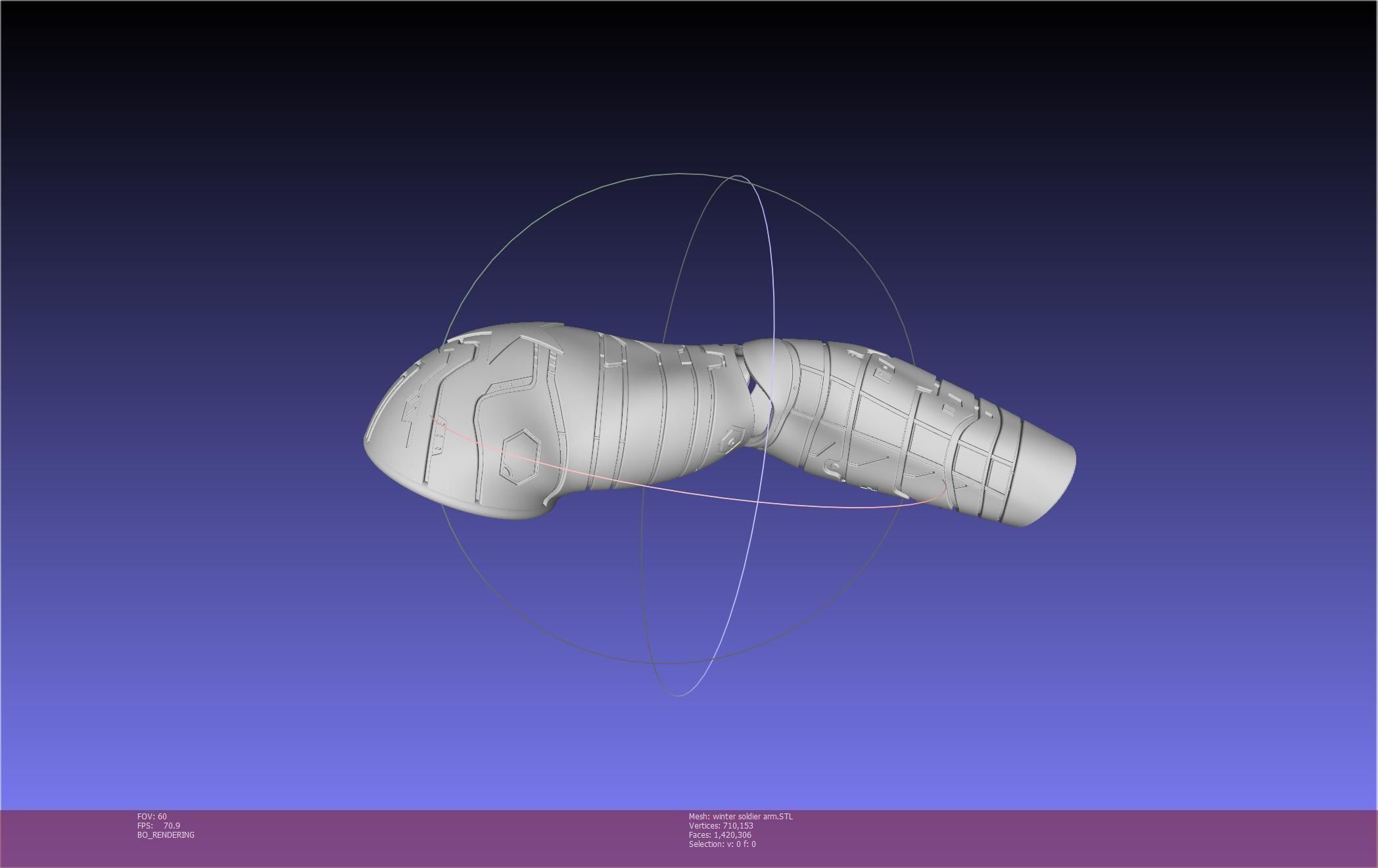 Winter Soldier Arm Printable Models 3D print model_16