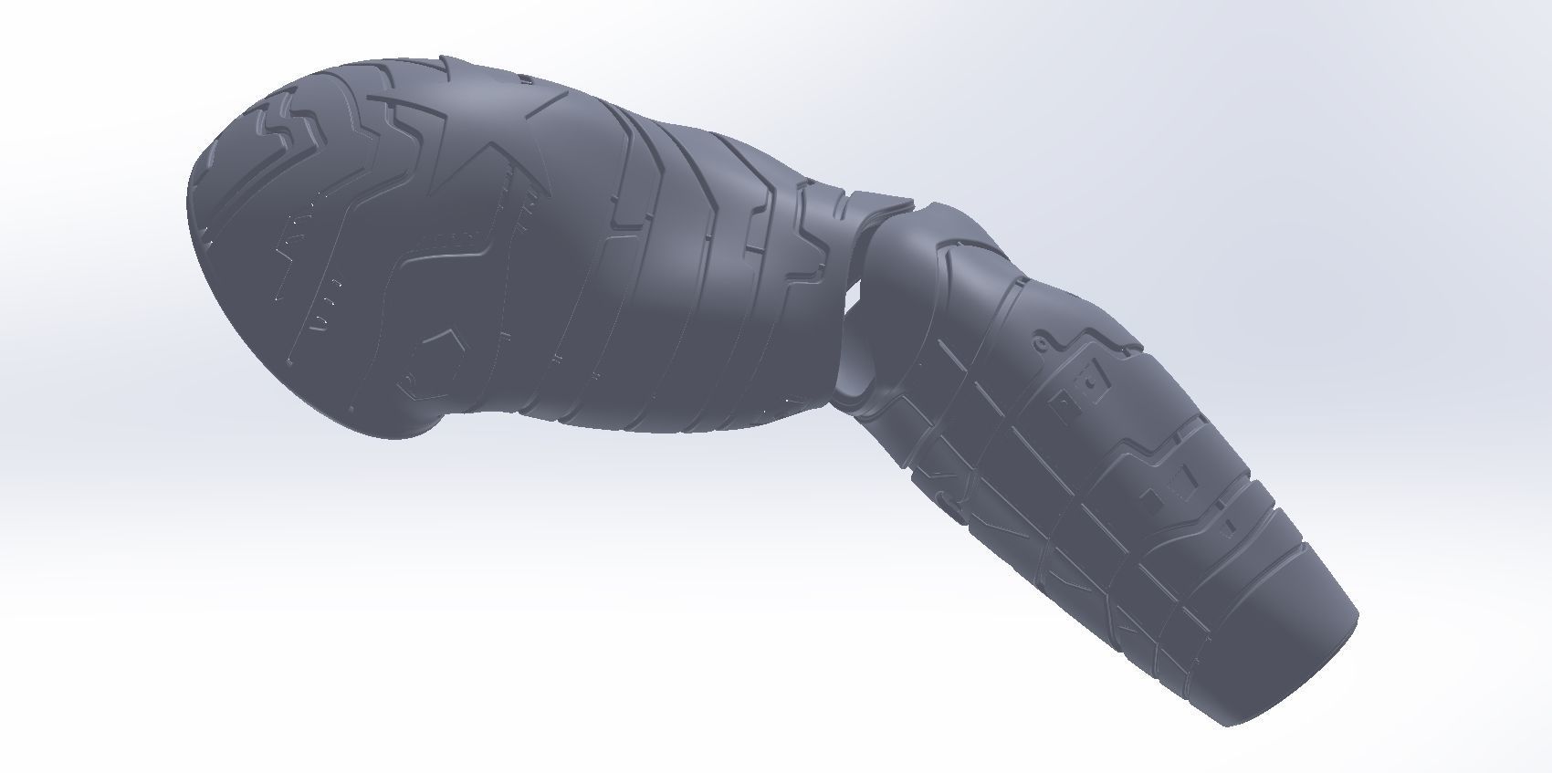 Winter Soldier Arm Printable Models 3D print model_147