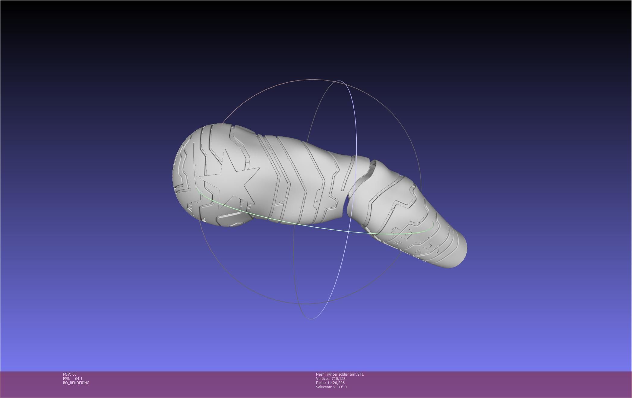 Winter Soldier Arm Printable Models 3D print model_11