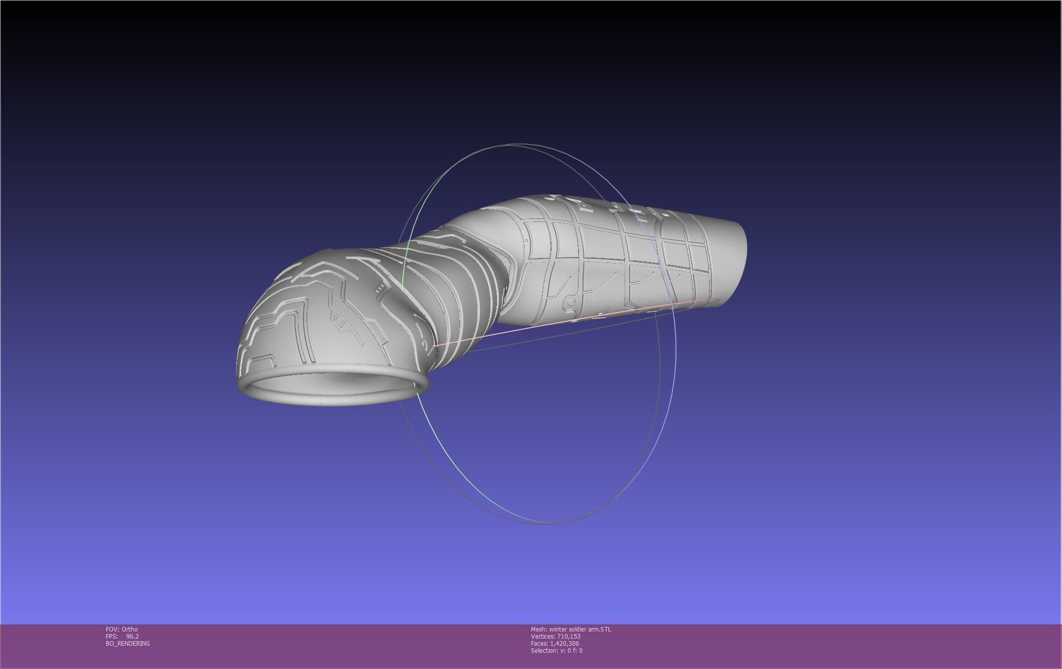 Winter Soldier Arm Printable Models 3D print model_90