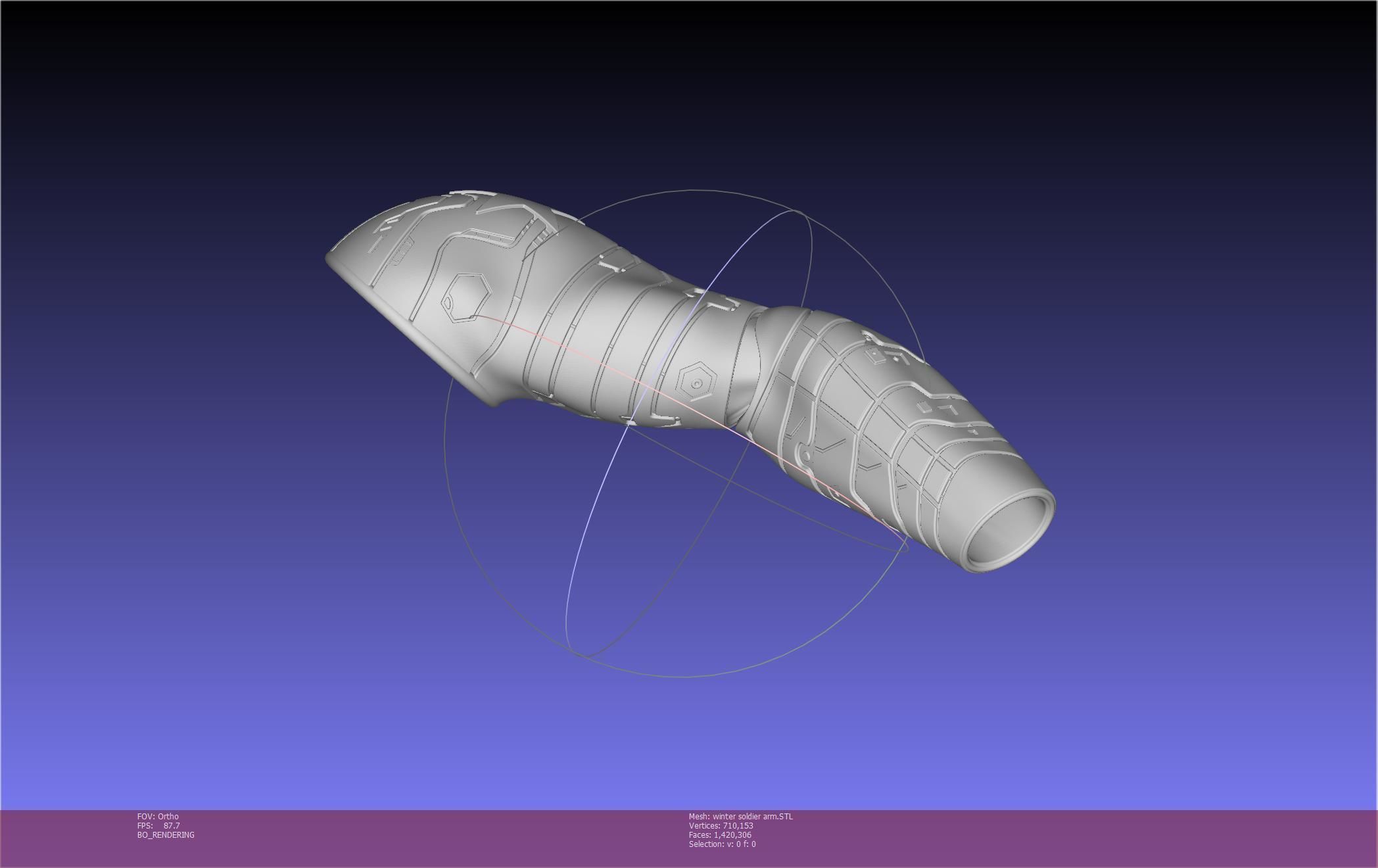 Winter Soldier Arm Printable Models 3D print model_112