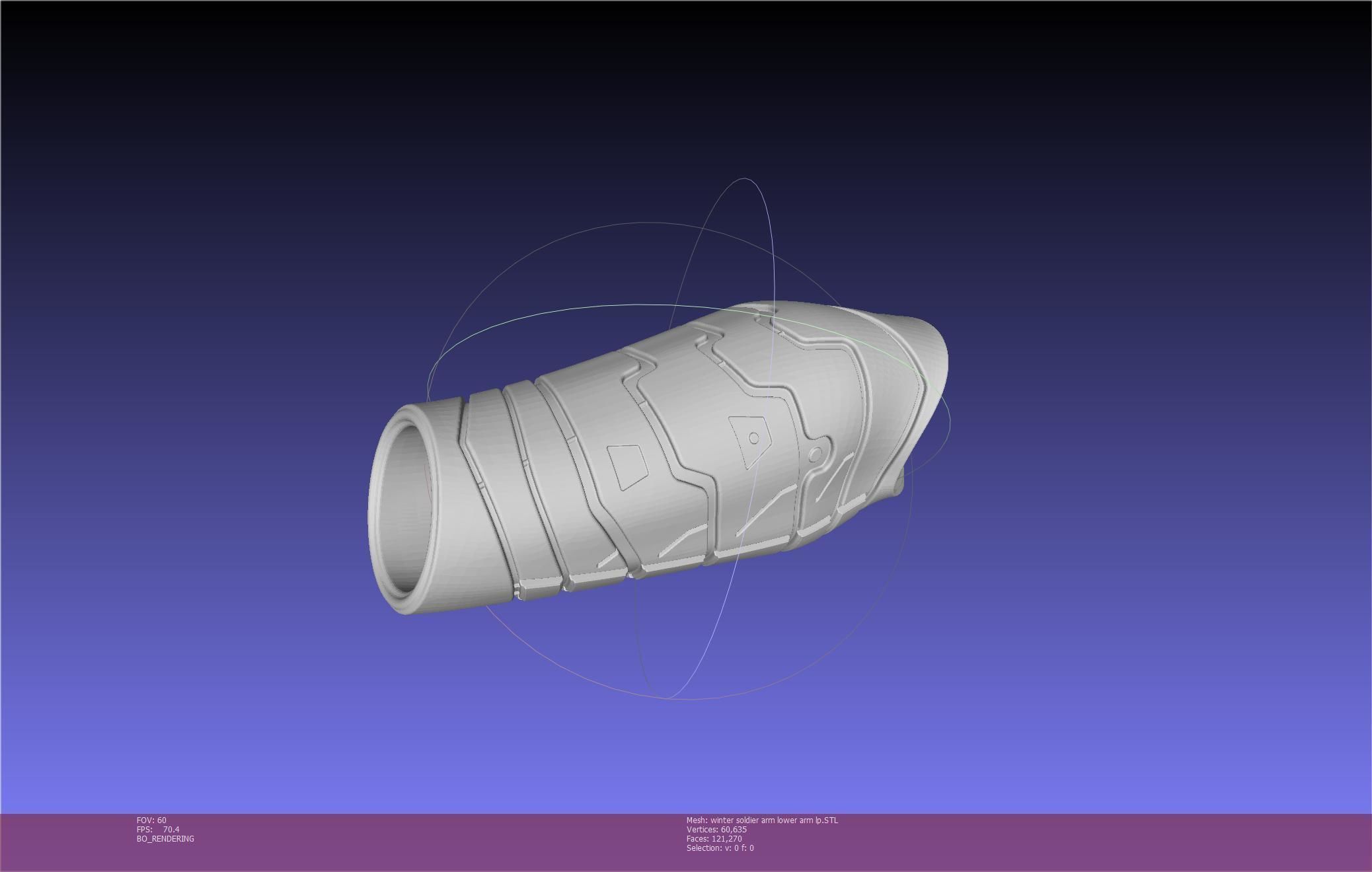 Winter Soldier Arm Printable Models 3D print model_132