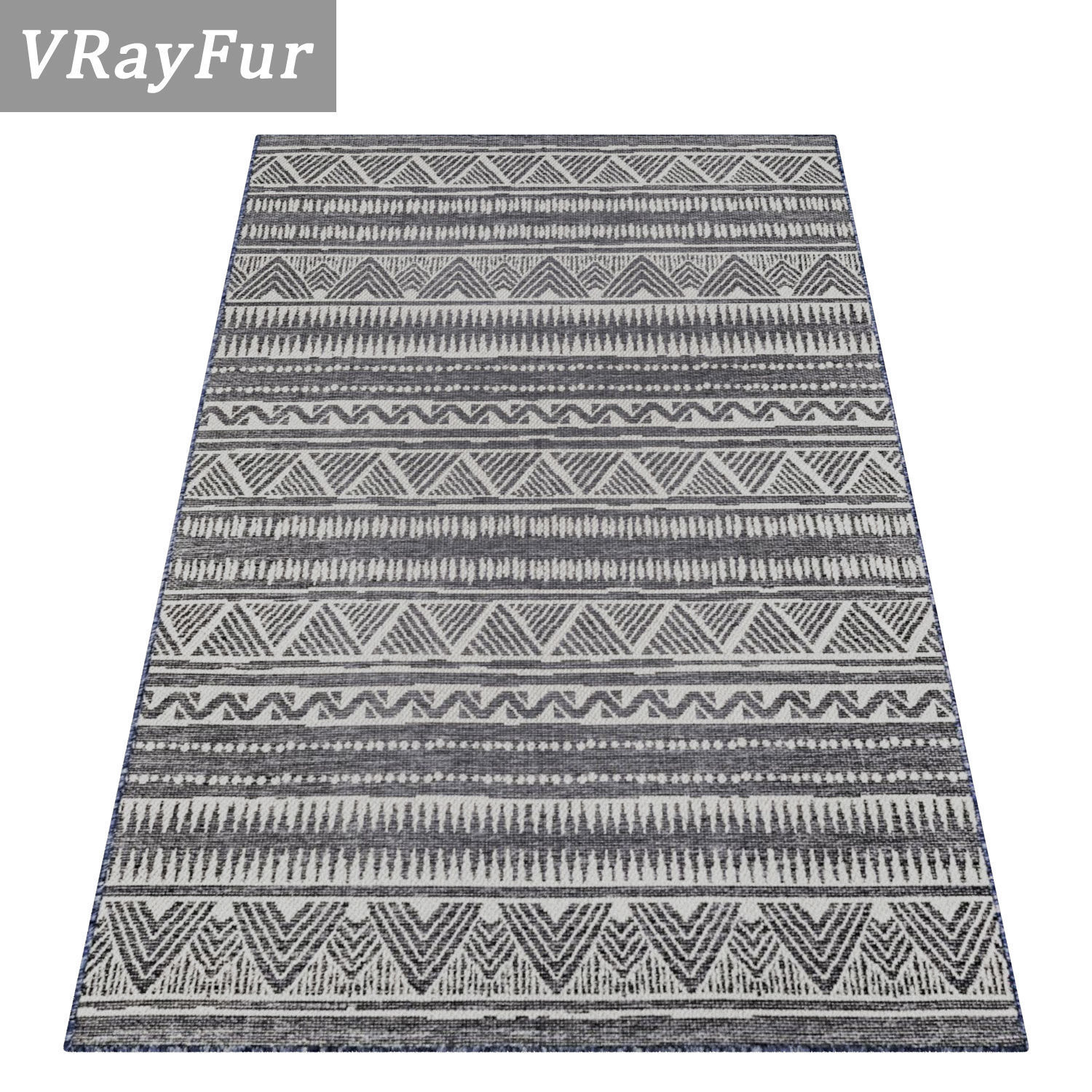 Rug Set 1312 3D model_2
