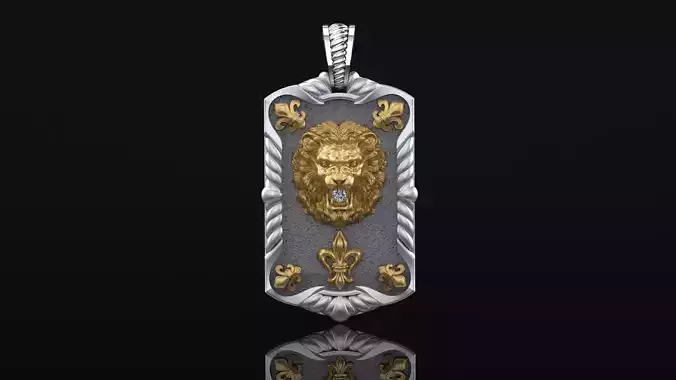 Pendant with Lion 