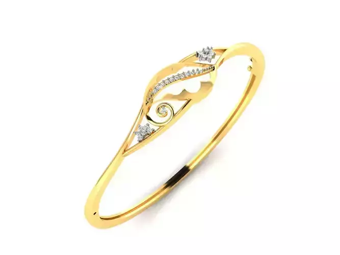 Women bracelets 3dm render detail 3D print model