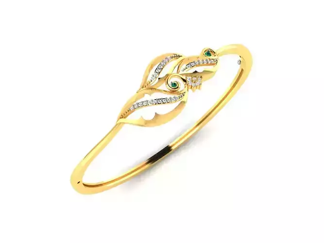 Women bracelets 3dm render detail 3D print model 3D print model