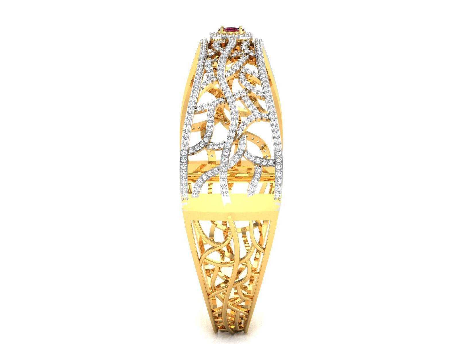 Women bracelets 3dm render detail 3D print model 3D print model_5