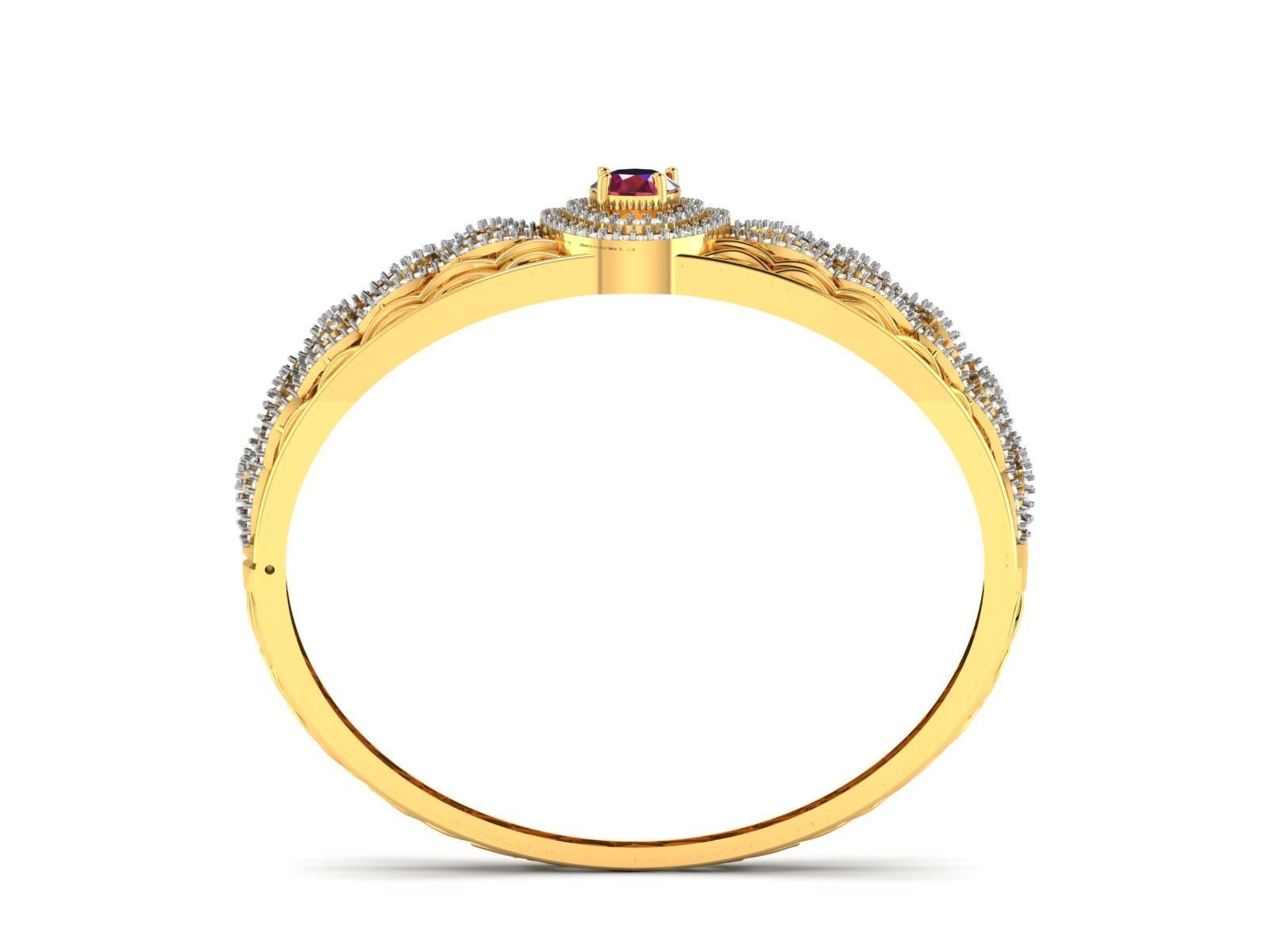 Women bracelets 3dm render detail 3D print model 3D print model_3