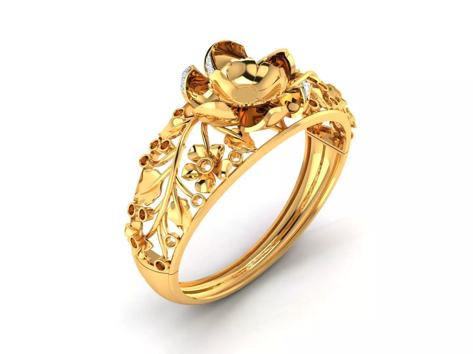 Women bracelets 3dm render detail 3D print model 3D print model_0