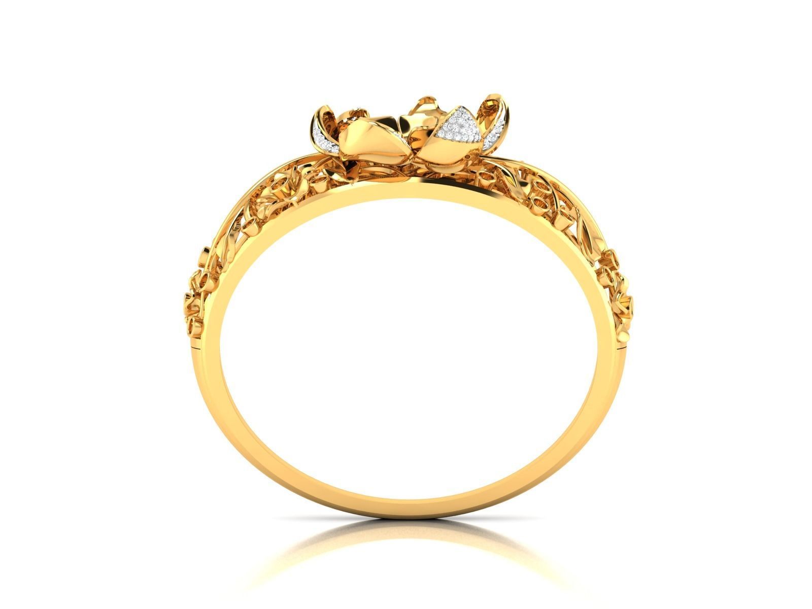 Women bracelets 3dm render detail 3D print model 3D print model_3