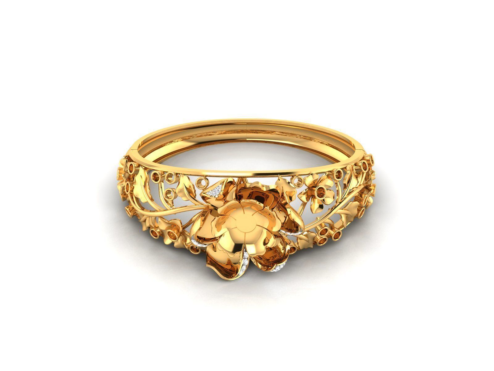 Women bracelets 3dm render detail 3D print model 3D print model_6