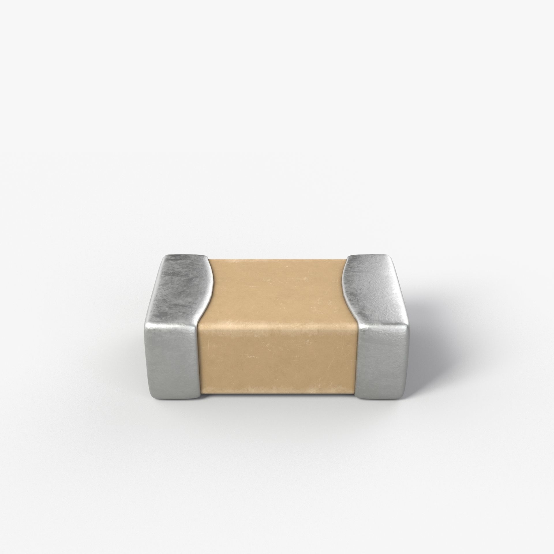 SMD Capacitor with 2K PBR textures 3D model_4