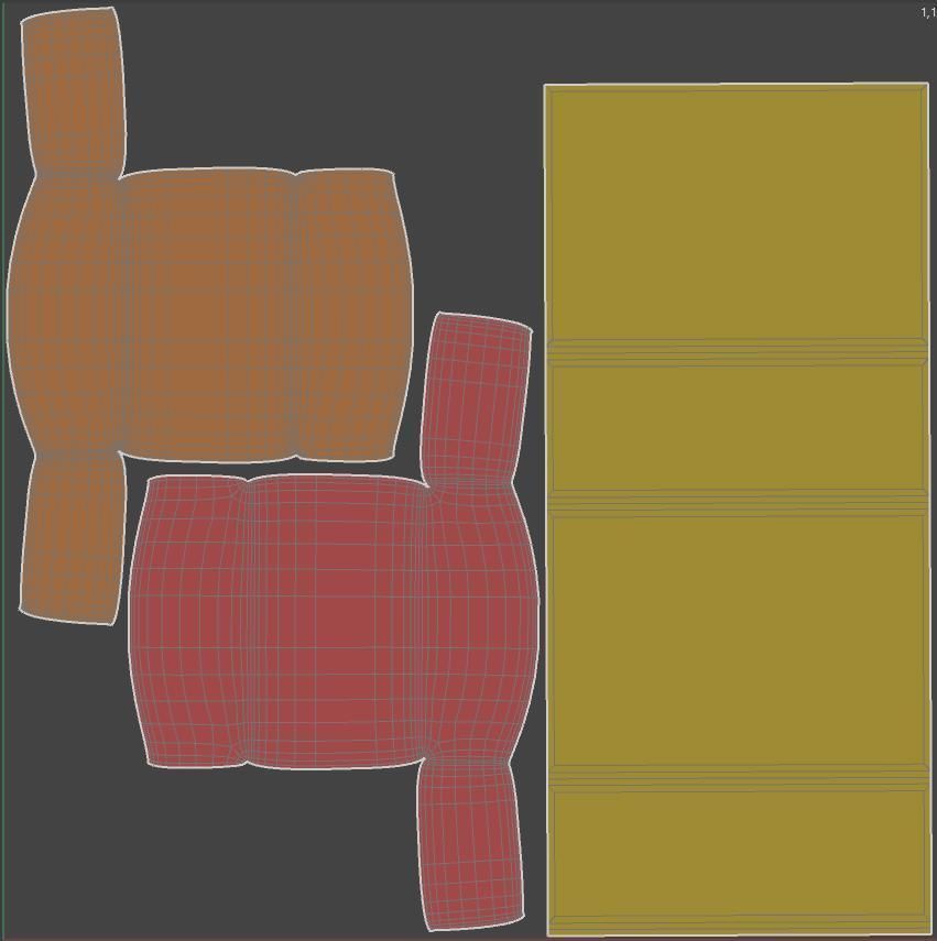 SMD Capacitor with 2K PBR textures 3D model_6