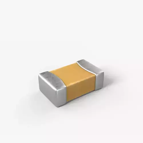 SMD Capacitor with 2K PBR textures 3D model
