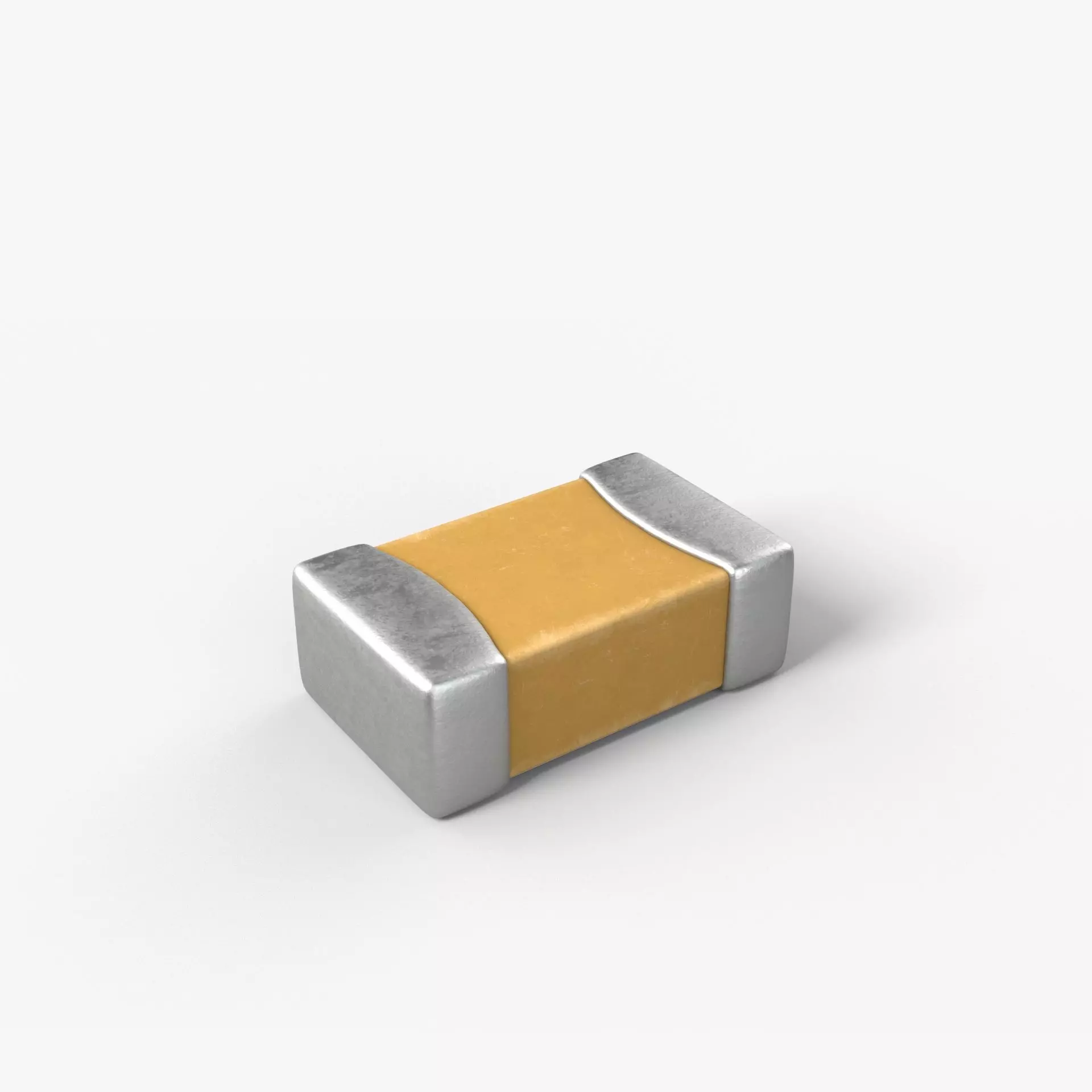 SMD Capacitor with 2K PBR textures 3D model_0