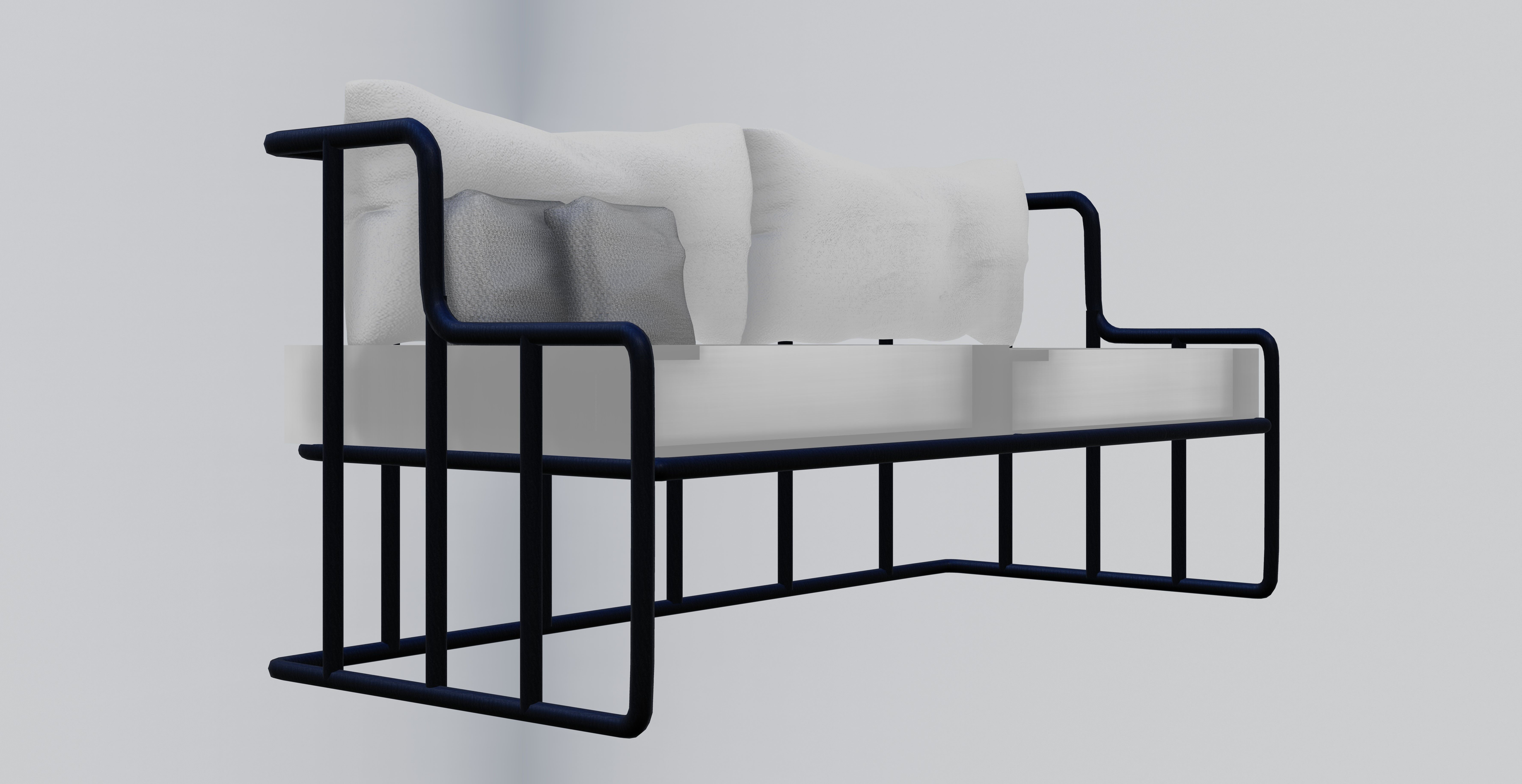 MODERN COUCH 3D model_1