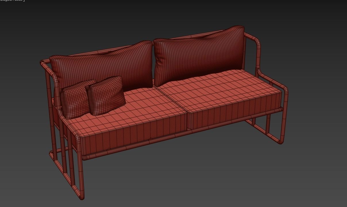 MODERN COUCH 3D model_8