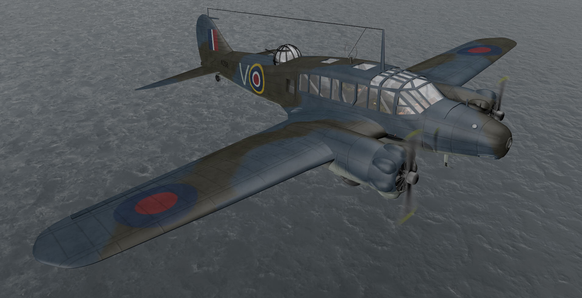 Avro Anson Mk-1 3D model_9