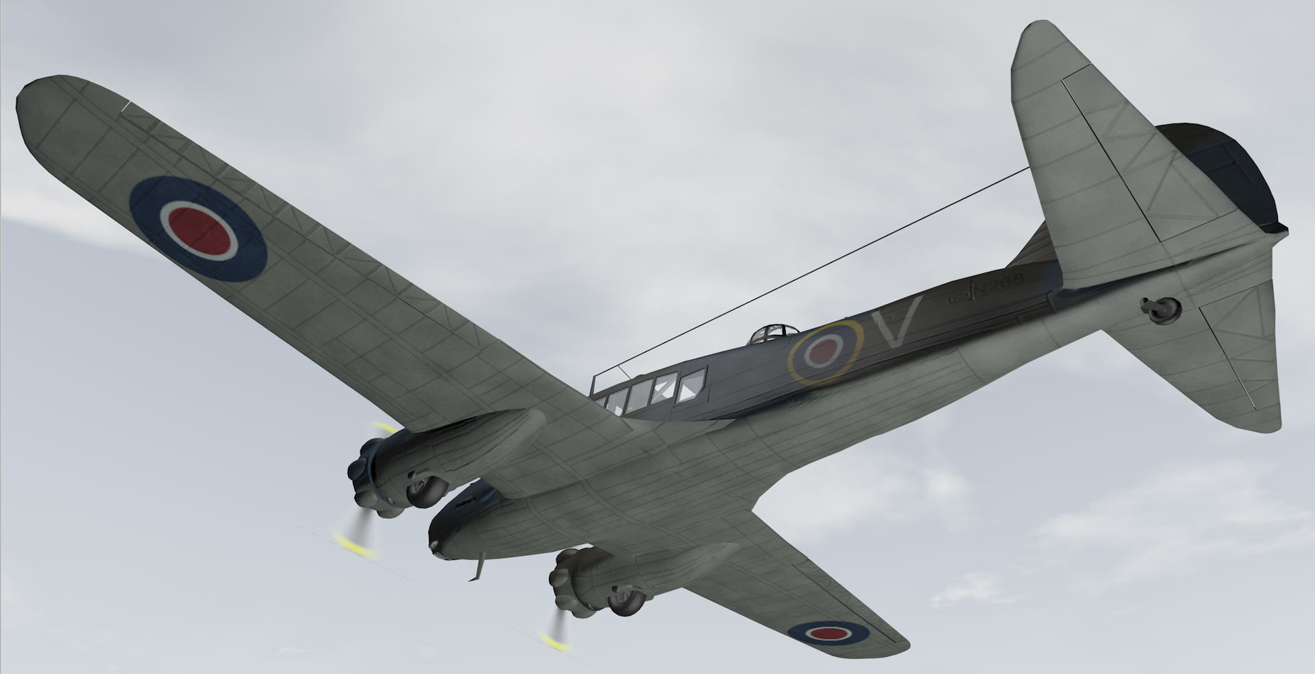 Avro Anson Mk-1 3D model_2