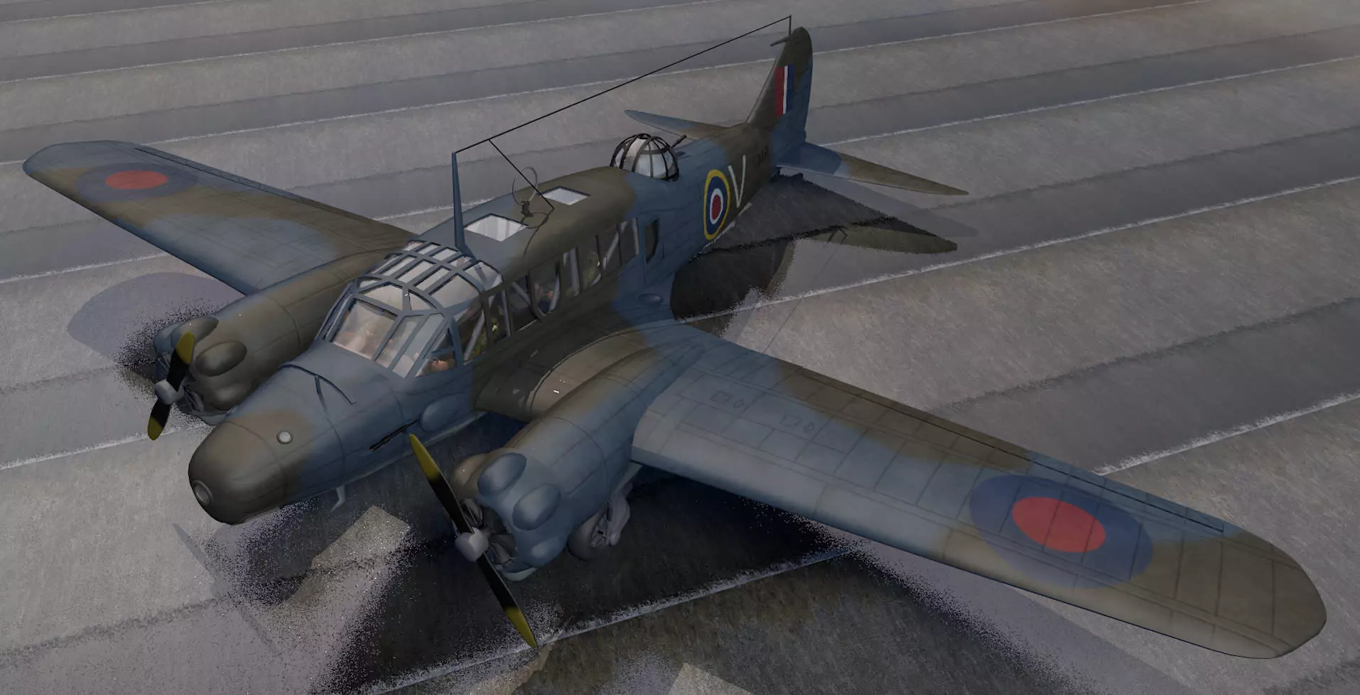 Avro Anson Mk-1 3D model_0