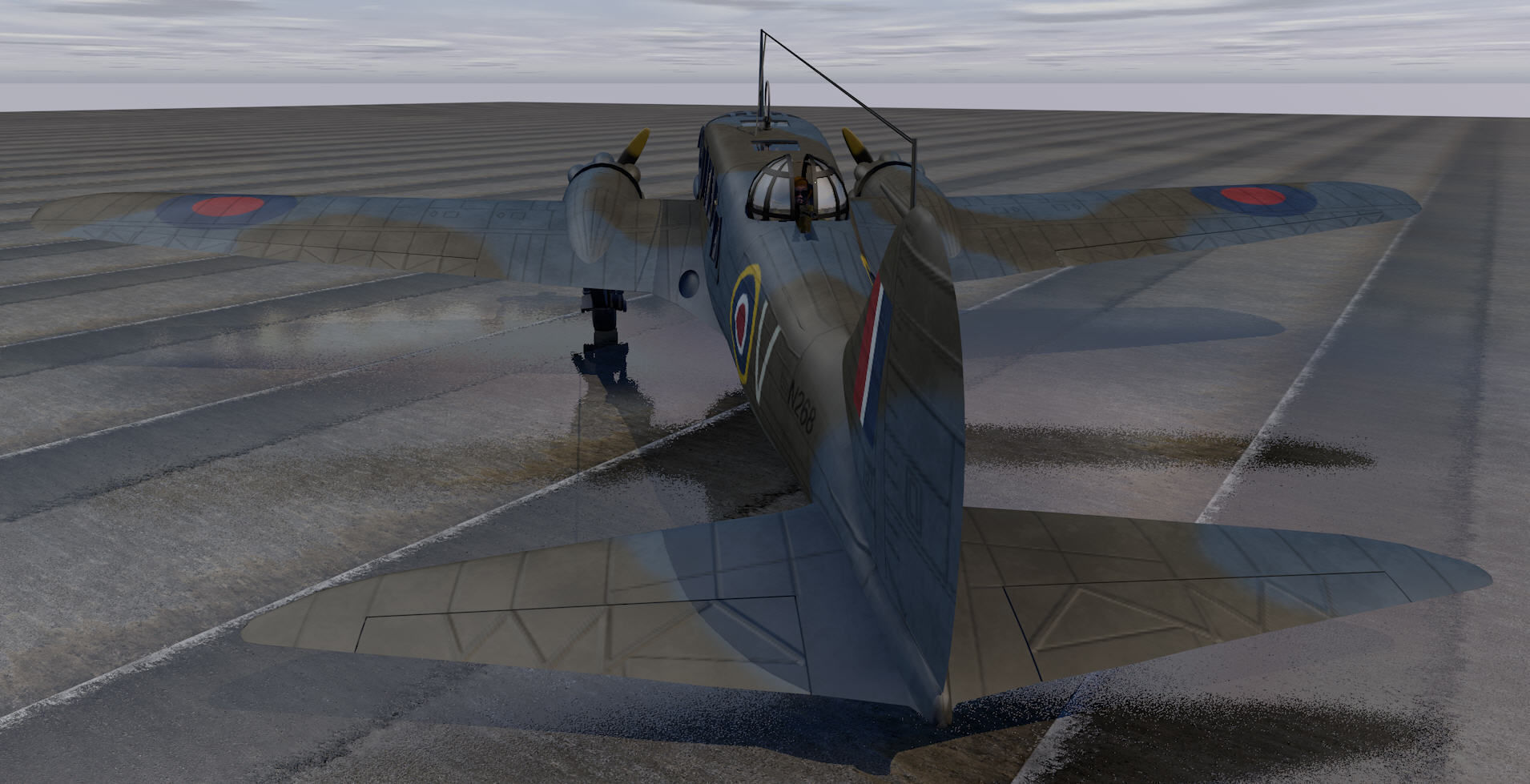 Avro Anson Mk-1 3D model_7