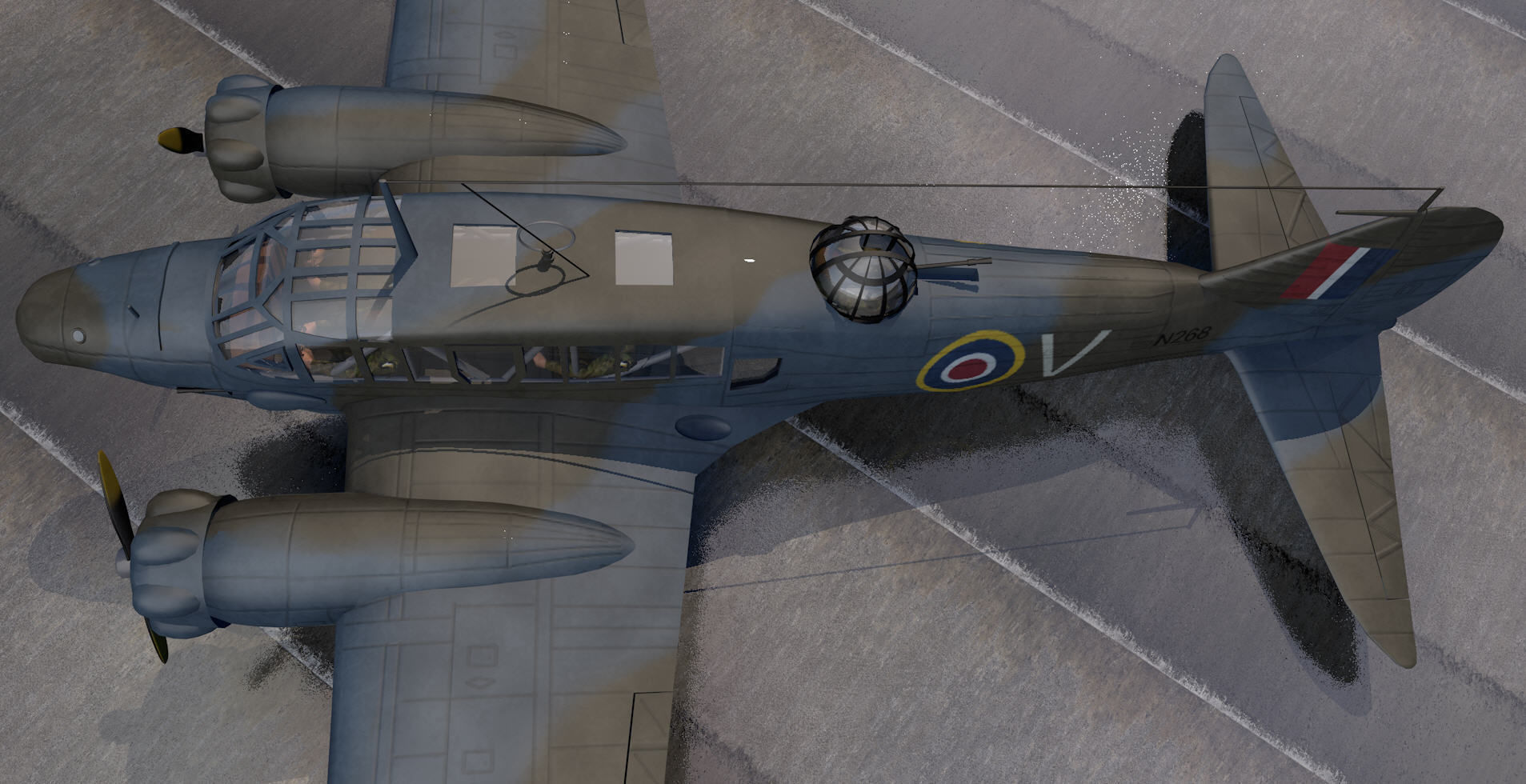 Avro Anson Mk-1 3D model_10