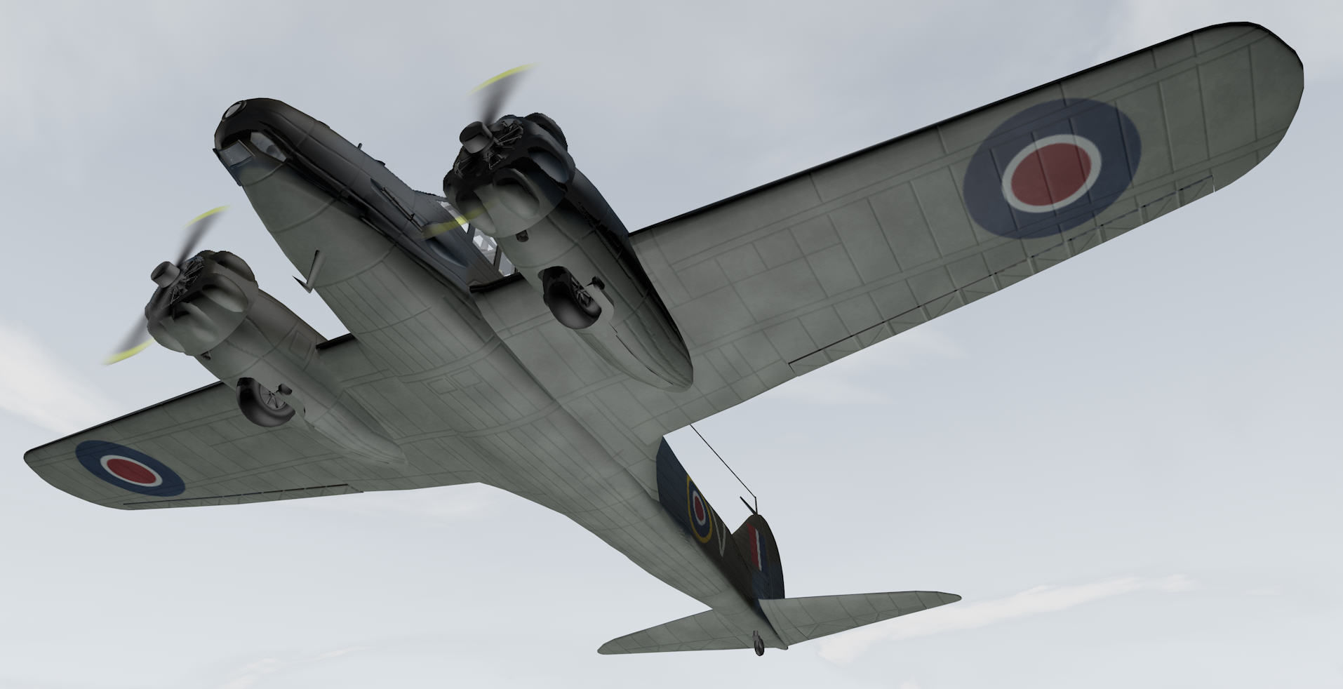 Avro Anson Mk-1 3D model_3