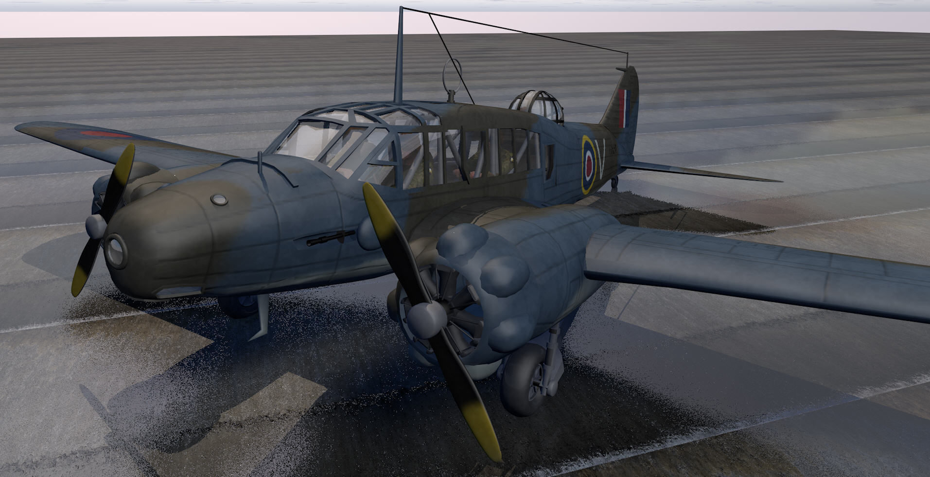 Avro Anson Mk-1 3D model_4
