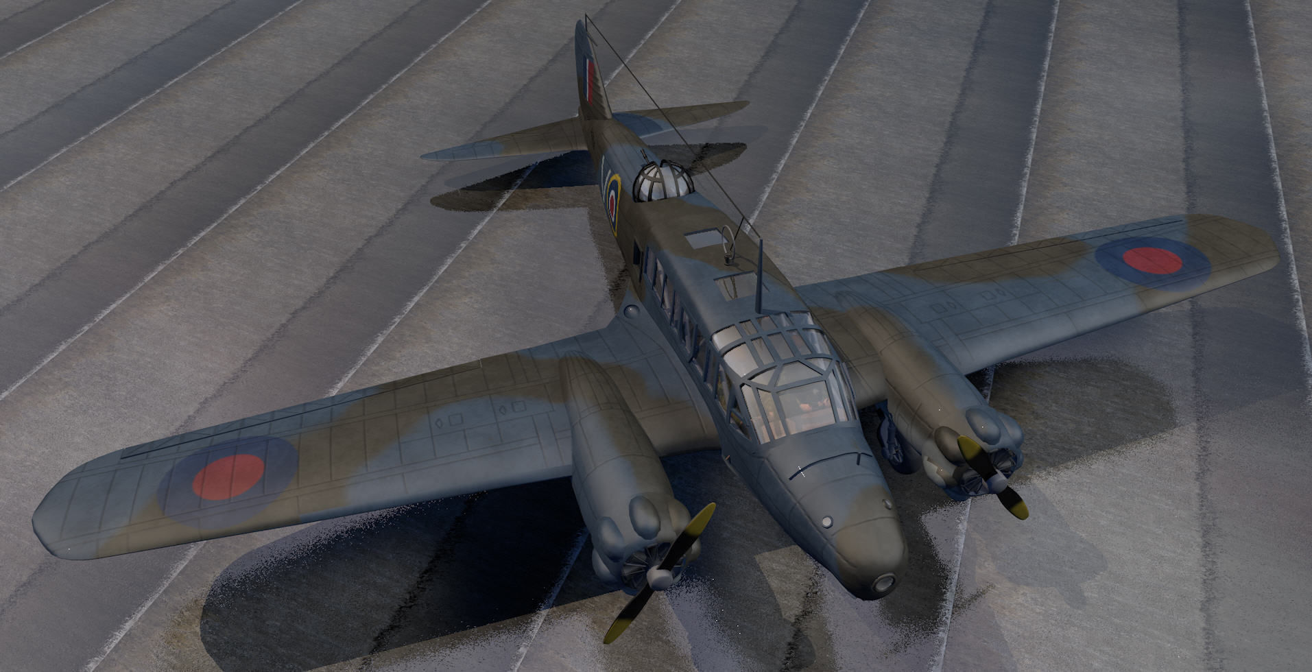 Avro Anson Mk-1 3D model_8