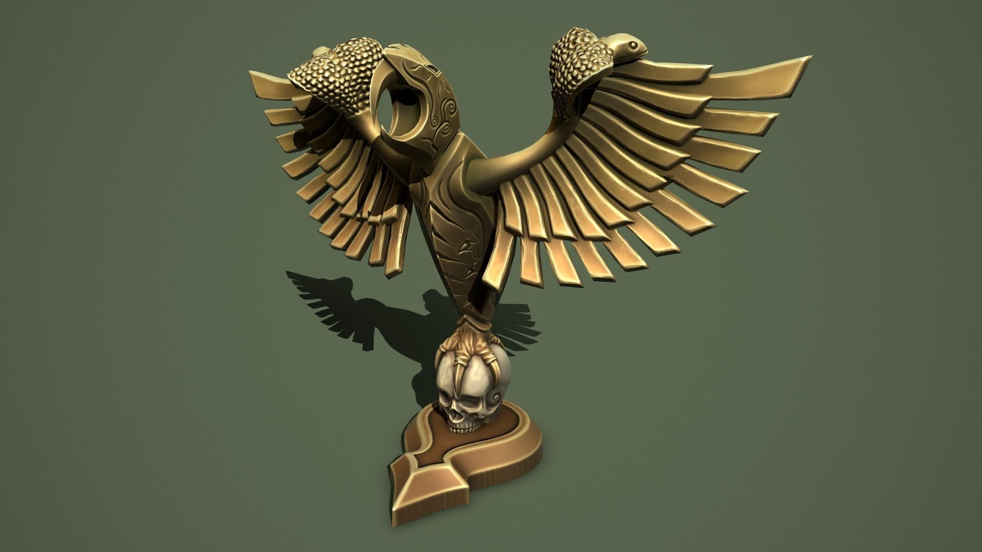 Fantasy chests Low-poly 3D model_25