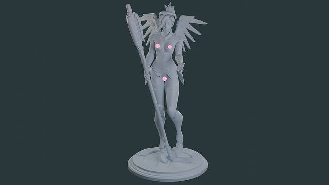 Overwatch - Mercy 3D print model