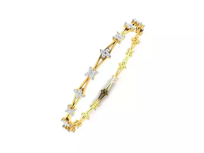 Women bracelets 3dm render detail 3D print model  3D print model