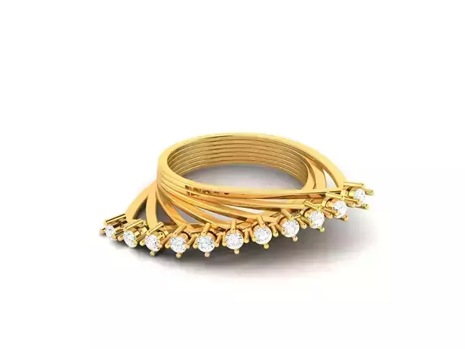 Women ring 3dm render detail 3D print model