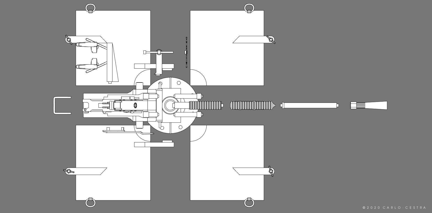 Japanese Type96 25mm AT-AA - Personal license - 1-4 scale 3D print model_13