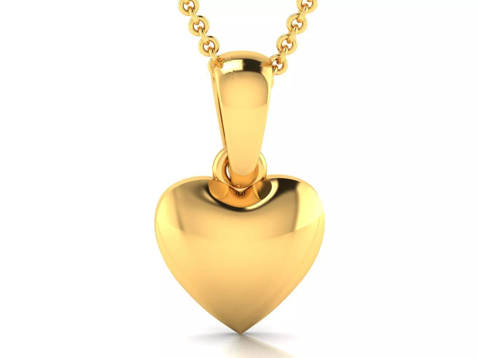 Women heart pendant 3dm render detail 3D print model 3D print model