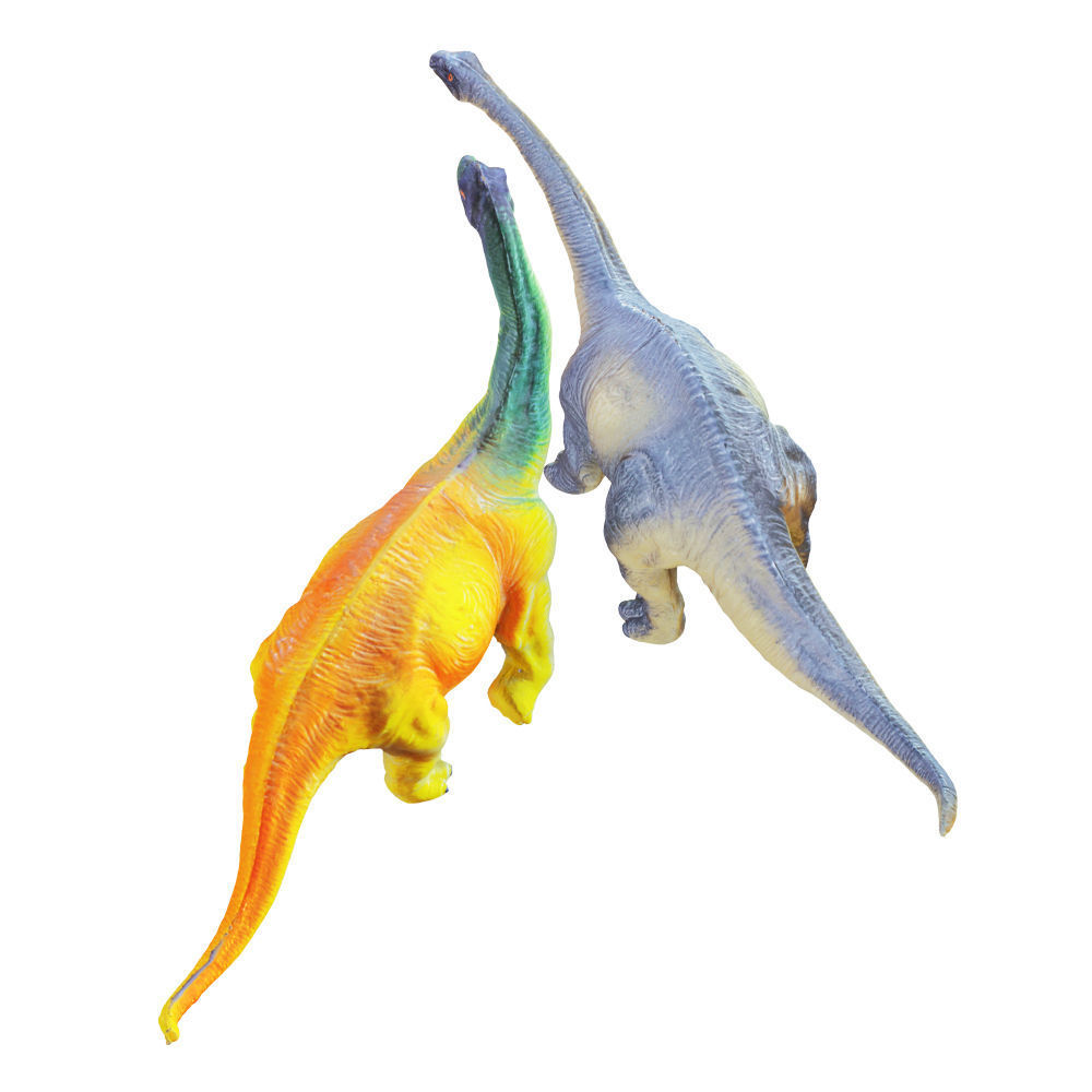 Two Toys Dinosaurs Brachiosaurus and Diplodocus 3D model_4