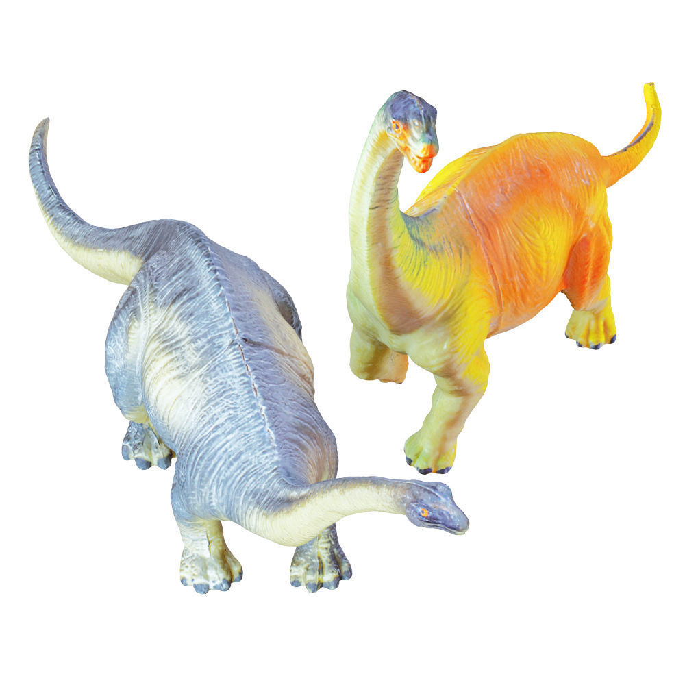 Two Toys Dinosaurs Brachiosaurus and Diplodocus 3D model_1
