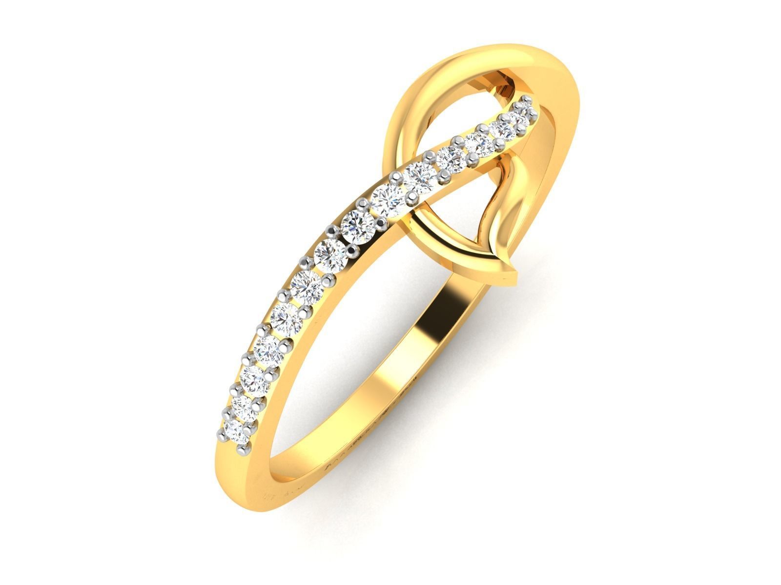 Women ring 3dm render detail 3D print model 3D print model_2