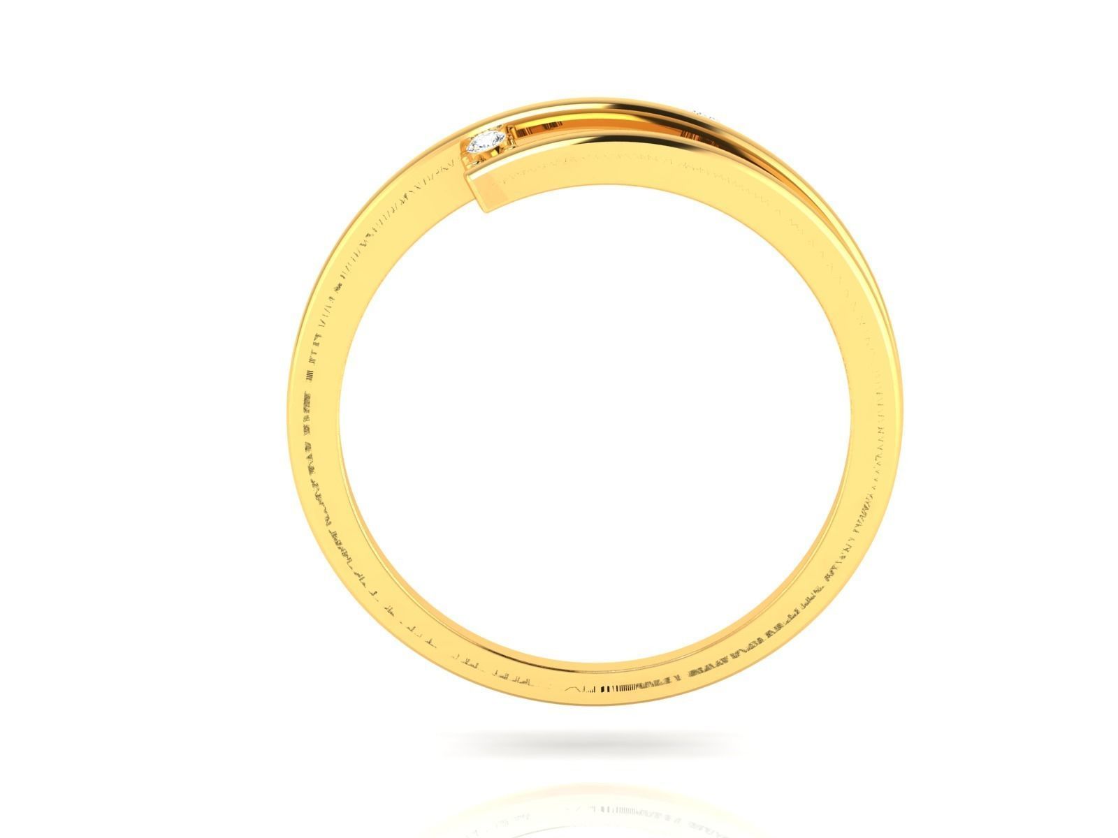 Women ring 3dm render detail 3D print model 3D print model_3