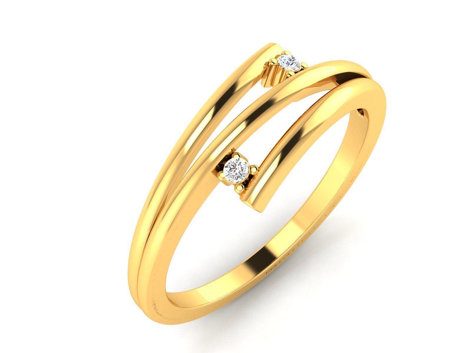 Women ring 3dm render detail 3D print model 3D print model_7
