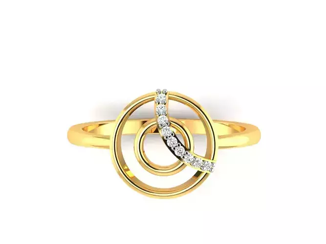 Women ring 3dm render detail 3D print model