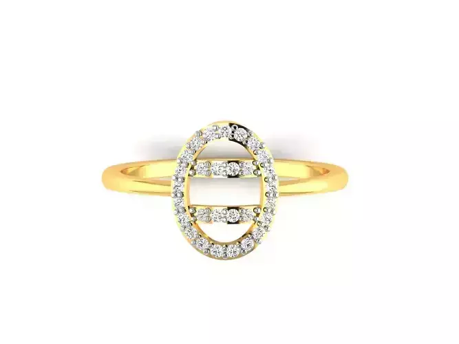 Women ring 3dm render detail 3D print model