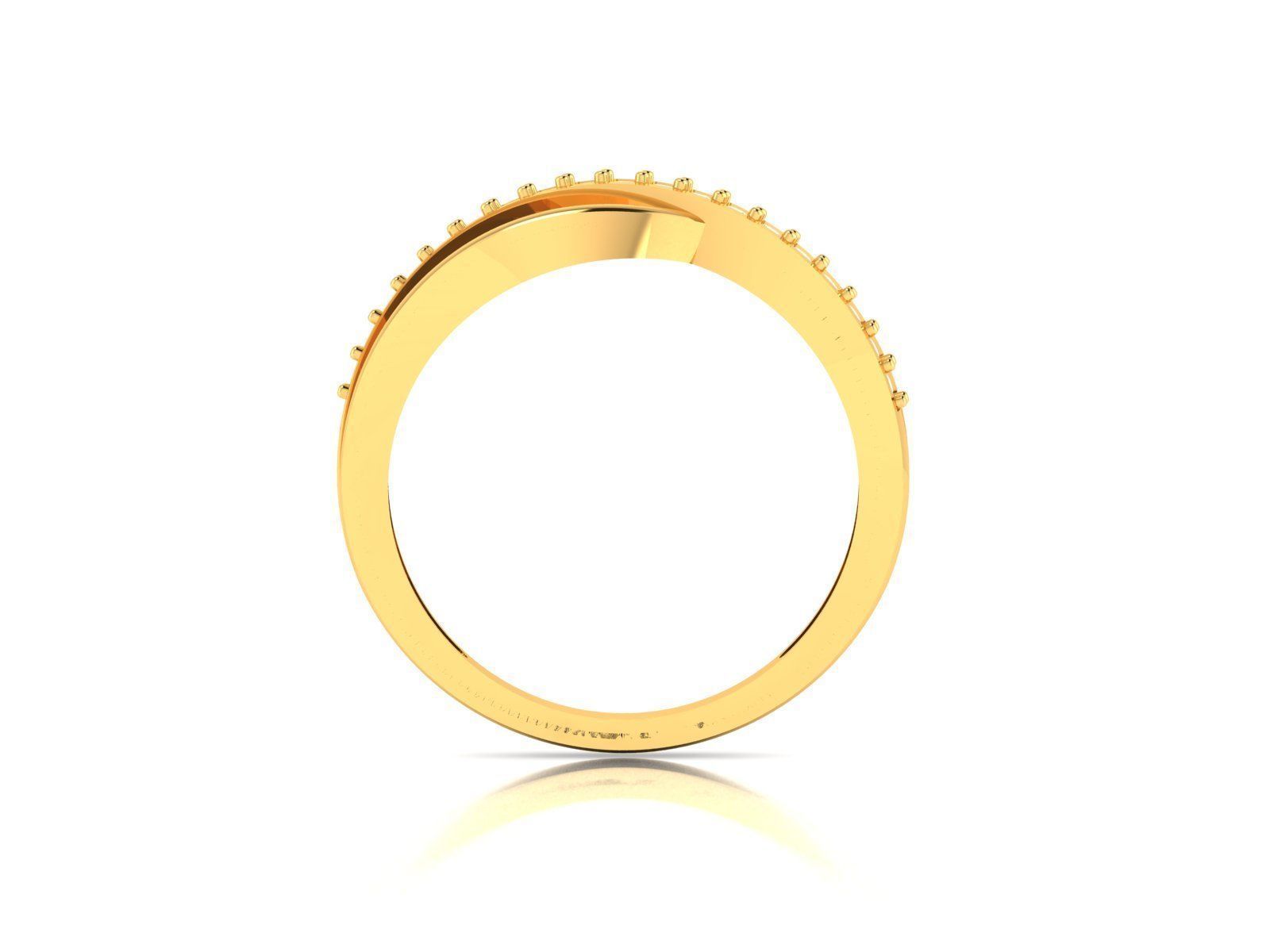 Women ring 3dm render detail 3D print model 3D print model_4
