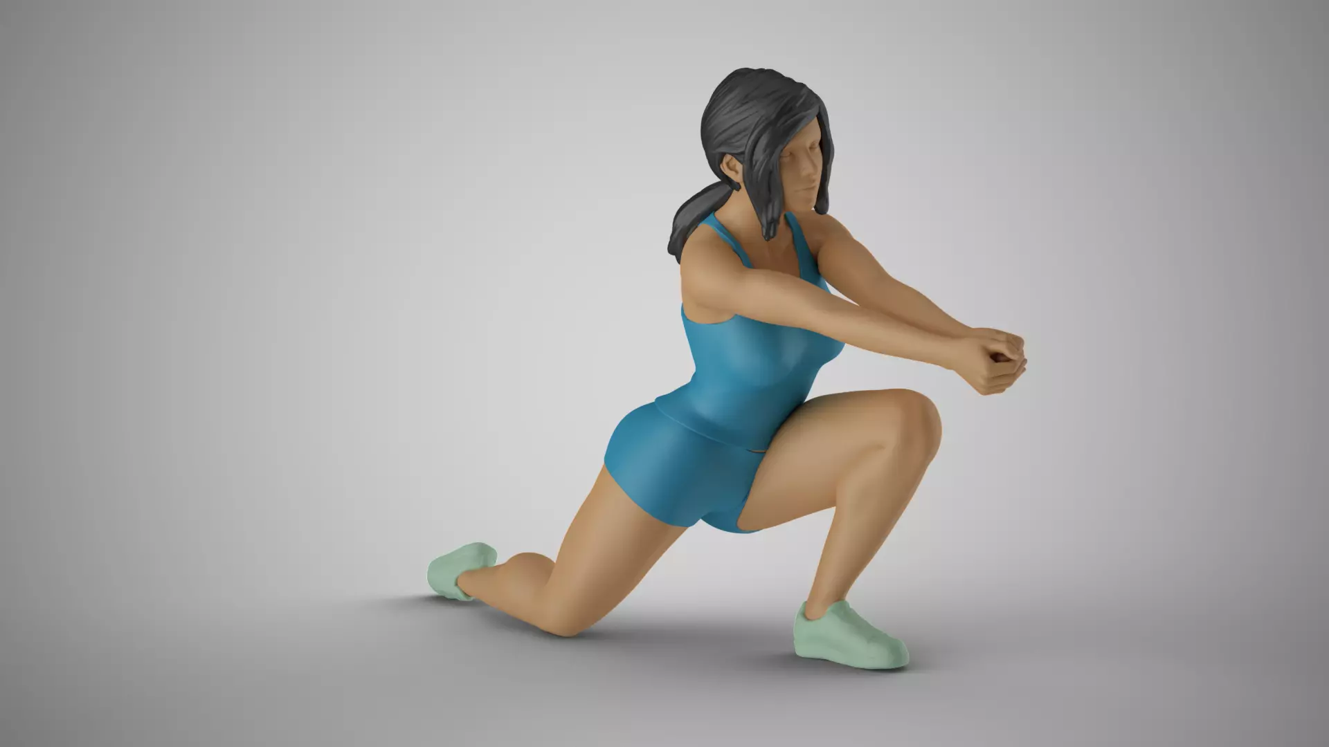 Volleyball Girl 2 3D print model_0